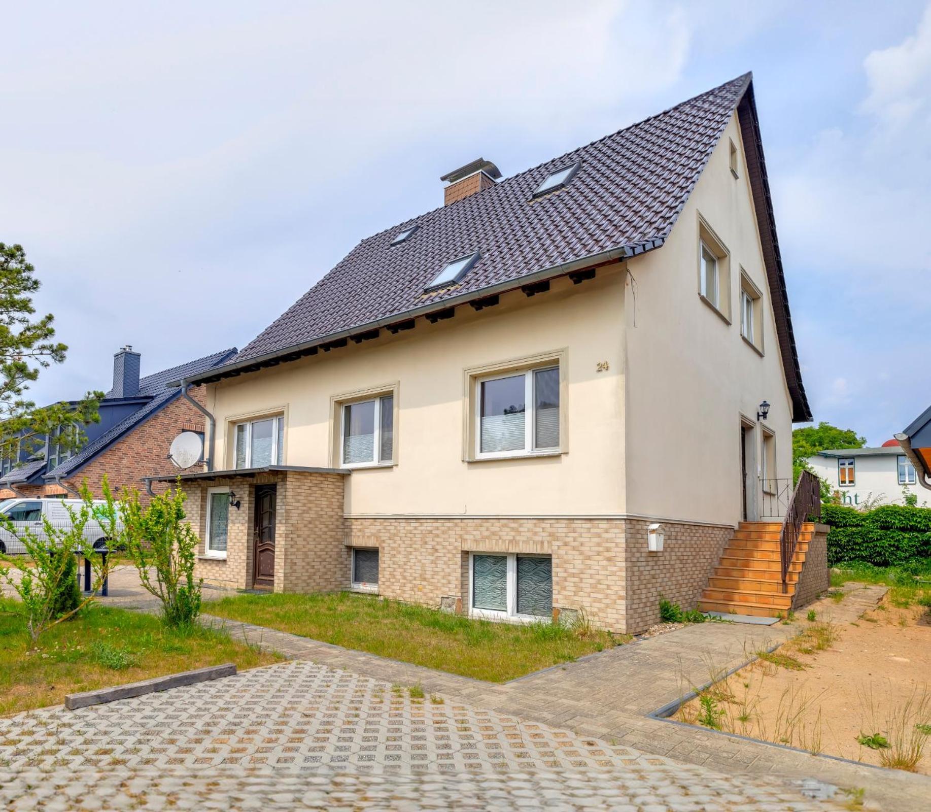 Ferienhaus Renate Dachgeschosswohnung 4 Ostseebad Heringsdorf Exterior foto